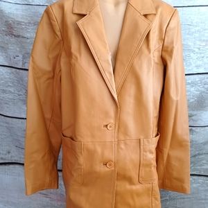 Buttery soft leather jacket